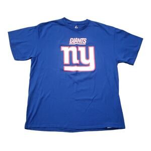 Majestic New York Giants Football Team Short Sleeved Shirt | Size Extra Large